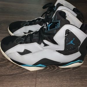 Nike Air Jordan True Flight 'Night Shade' Grey/Blue 342964-006 Men's Size 9.5